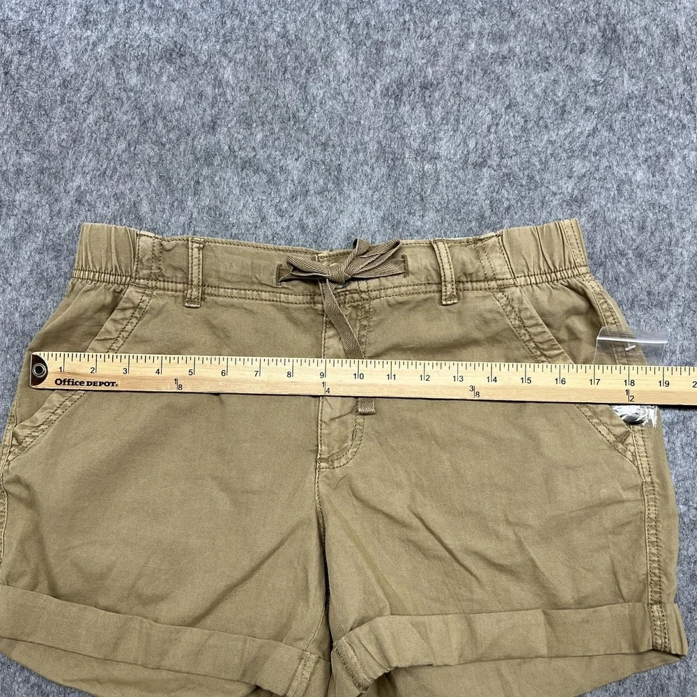 Sonoma Shorts Womens M Beige Utility Drawstring Twill Casual Goods For Life - Picture 13 of 16